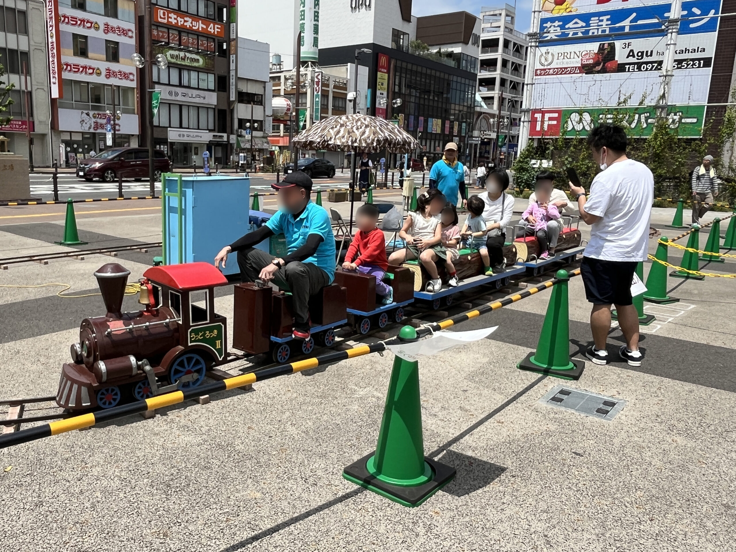 こどもSL機関車を実施いたしましたのサムネイル